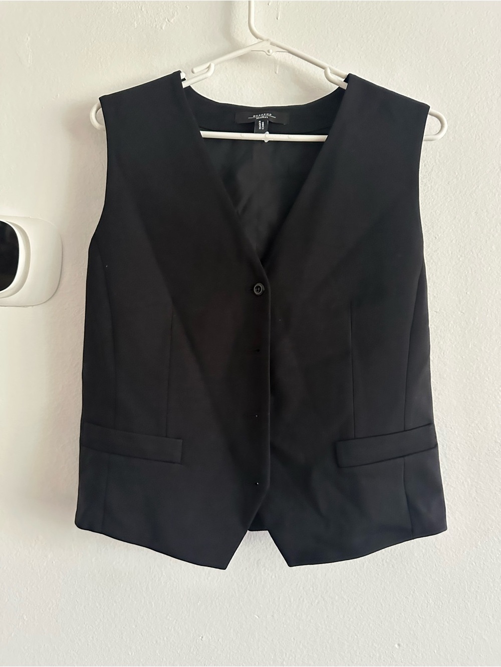 Maxmara weekend Classic Black women's Vest size large
